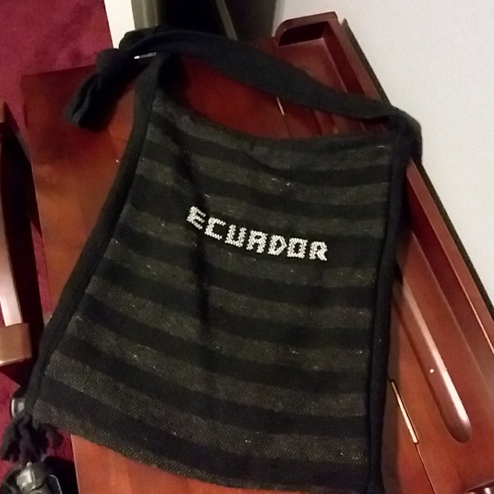 Woven Ecuador crossbody bag